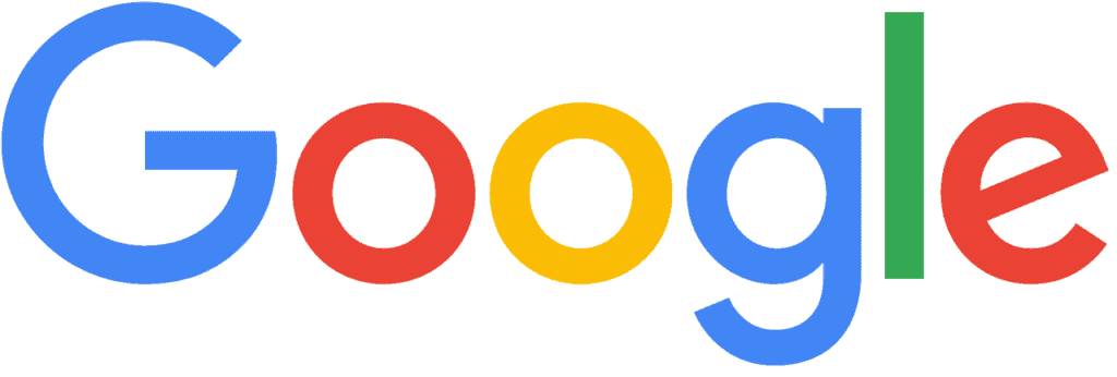 Niebiesko czerwono żółto zielone logo google