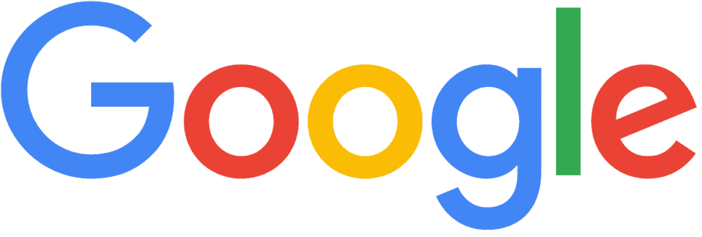 Niebiesko czerwono żółto zielone logo google